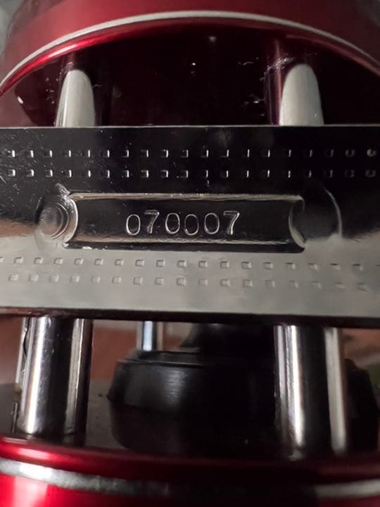 ABU Anbassadeur 1500C レッド（中古美品）